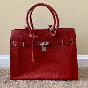 Borse in Pelle Genuine Leather Shoulder Bag